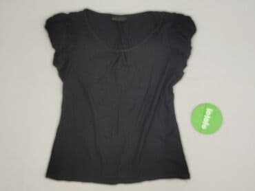 czarne t shirty damskie w serek: Next, T-shirt damski, rozmiar XL — 2