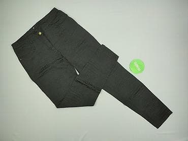 modne spodnie w 2015: H&M, Spodnie materiałowe damskie, rozmiar L — 2