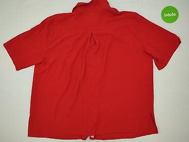 czerwony: Koszula damska, rozmiar 3XL — 3