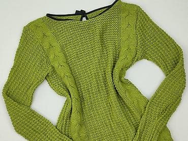 czerwony sweter h m: Sweter damski, rozmiar S — 1