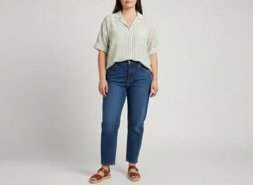 marynarka damska w paski: Bluzka damska, rozmiar XL — 6