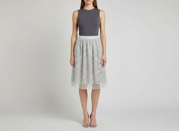 tiulowe spódnice midi orsay: Top Secret, Spódnica damska, rozmiar L — 6