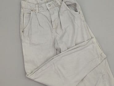 biale spodnie reserved: Reserved, Jeansy damskie, rozmiar XS — 2