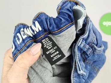 spodenki stradivarius: Spodnie jeansowe, H&M, 9 lat, 128/134, stan - Bardzo dobry — 4