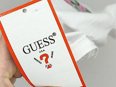 biala koszula: Guess, T-shirt damski, rozmiar XL — 6