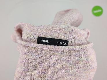 czarny sweter: Sinsay, Sweter damski, rozmiar XS — 4