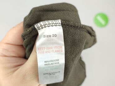 sukienka z marszczeniem na brzuchu plus size: Papaya, Bluzka damska, rozmiar 4XL — 5