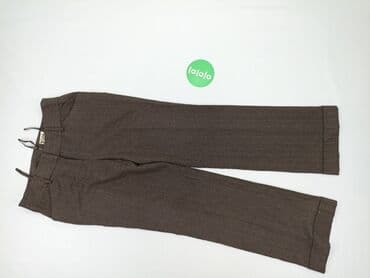 spodnie woskowane brązowe reserved: Material trousers for women, size L (EU 40) — 2