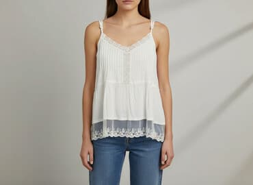 bluzki do plisowanej spódnicy: Bluzka damska, rozmiar M — 7