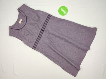 liliowa sukienka plus size: Sukienka damska, rozmiar S — 2