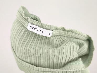 prążkowane bluzki z krótkim rękawem: Medicine, Bluzka damska, L — 5