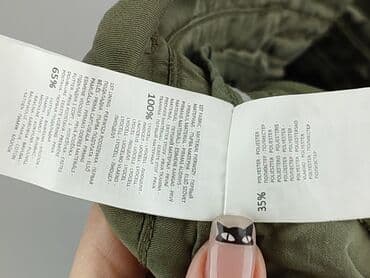 białe spodnie damskie mohito: Mohito, Spodnie materiałowe damskie, rozmiar S — 5