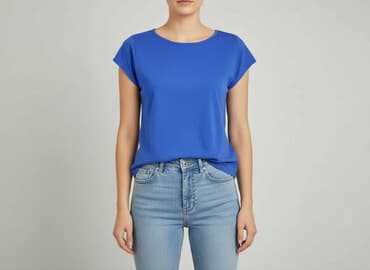 t shirty z kołnierzykiem: Women`s T-shirt, size M — 1