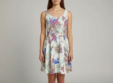 sukienka midi w kwiaty na wesele: Сукня жіноча, розмір S — 1