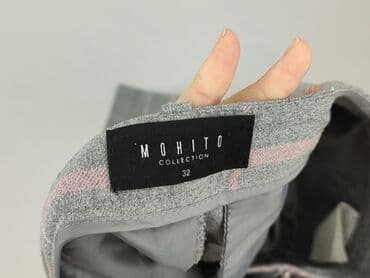 marynarka w kratę mohito: Mohito, Material trousers for women, size 2XS — 4