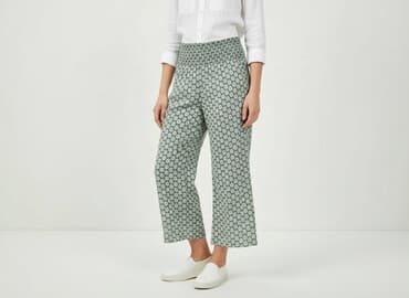 spodnie piżamowe pepco: Spodnie materiałowe damskie, rozmiar M — 7