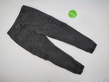 cargo: Męskie spodnie cargo jogger - Fason: joggery/cargo z kieszeniami na — 3