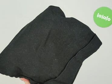 krótkie czarne spodenki z wysokim stanem: Pieces, Szorty damskie, rozmiar S — 5