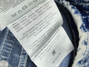 krótkie spodenki z wysokim stanem: FB Sister, Szorty damskie, rozmiar L — 5