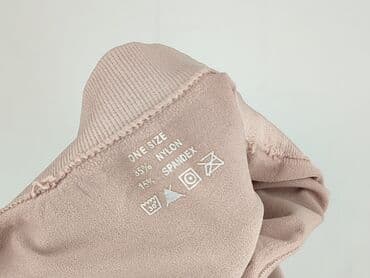 beżowe legginsy ciążowe: Legginsy rozmiar One size — 4