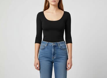 hm bluzki z krótkim rękawem: H&M, Bluzka damska, rozmiar XS — 8