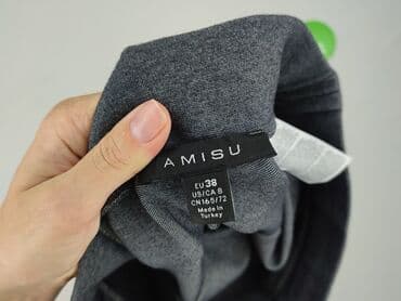 plisowane spódnice szara: Amisu, Spódnica damska, rozmiar M — 4