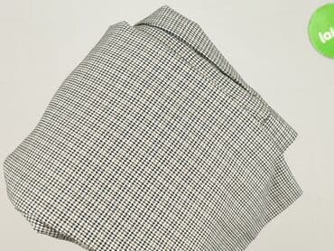 ubrania w pepitkę: Spodnie materiałowe damskie, rozmiar 3XL — 6