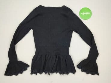 eleganckie bluzki czarne: Bluzka damska, rozmiar S — 3