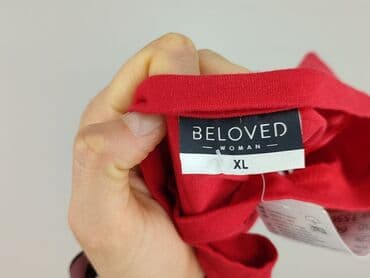 czerwone t shirty damskie: Beloved, T-shirt damski, rozmiar XL — 5