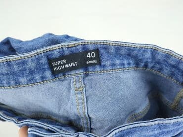 sinsay dżinsy z wysokim stanem: Jeansy damskie, rozmiar L — 5