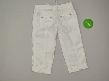 biale szerokie jeansy: Tom Tailor Denim, Spodnie materiałowe damskie, rozmiar M — 3