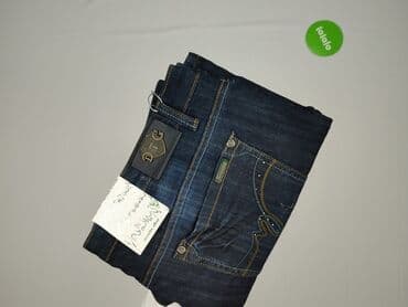 jeansy z haftami: Jeansy damskie, rozmiar L — 6