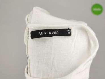 biala marynarkowa sukienka: Reserved, Bluzka damska, M — 4