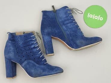 trzewiki damskie do sukienki: Botki damskie, 39 — 5