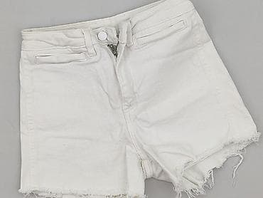 szorty len: H&M, Szorty damskie, rozmiar S — 1