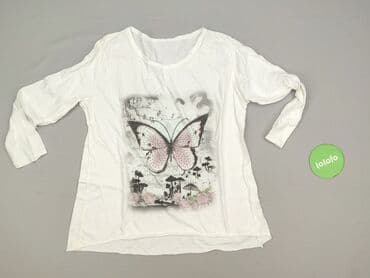 dluga biala koszula: Bluzka damska, rozmiar M — 2