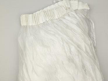 Biała zasłona firanowa z upięciem taśmowym - Kolor: czysta biel -