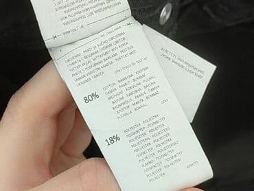 jeansy plus size wysoki stan: Cropp, Szorty damskie, M — 5