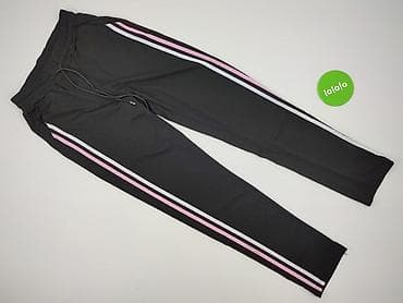 fioletowe dresy: Spodnie dresowe damskie, rozmiar S — 2