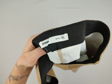 sinsay biale koszulki: Sinsay, Spodnie materiałowe damskie, XL — 4