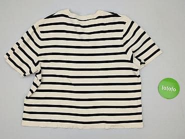 basic oversize t shirt: H&M, T-shirt damski, rozmiar XL — 3