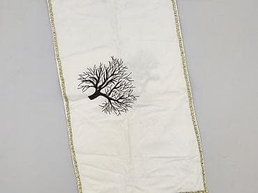 Towels: PL - Tablecloth 144 x 42, color - White, condition - Very good — 1