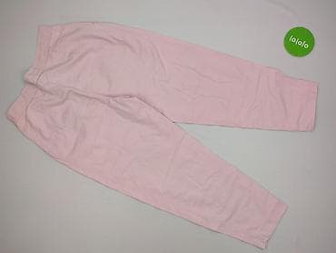 wide leg: Spodnie materiałowe damskie, rozmiar L — 3