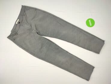 Women: Material trousers for women, size XL (EU 42) — 2