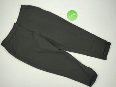 Women: Janina, Material trousers for women, size 2XL (EU 44) — 2