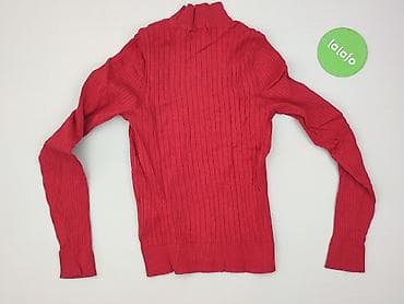 sweter czerwony: FB Sister, Golf damski, rozmiar S — 4