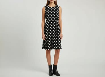 sukienki w groszki reserved: H&M, Sukienka damska, rozmiar M — 6