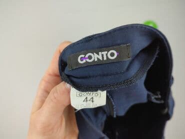 buty szerokie w palcach damskie: Gonto, Spodnie materiałowe damskie, rozmiar 2XL — 4