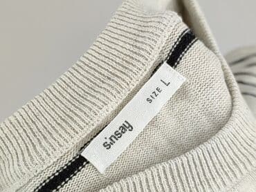bluzki w paski sinsay: Sinsay, T-shirt damski, rozmiar L — 5