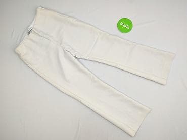 klapki chanel biale: Zara, Spodnie materiałowe damskie, rozmiar S — 2